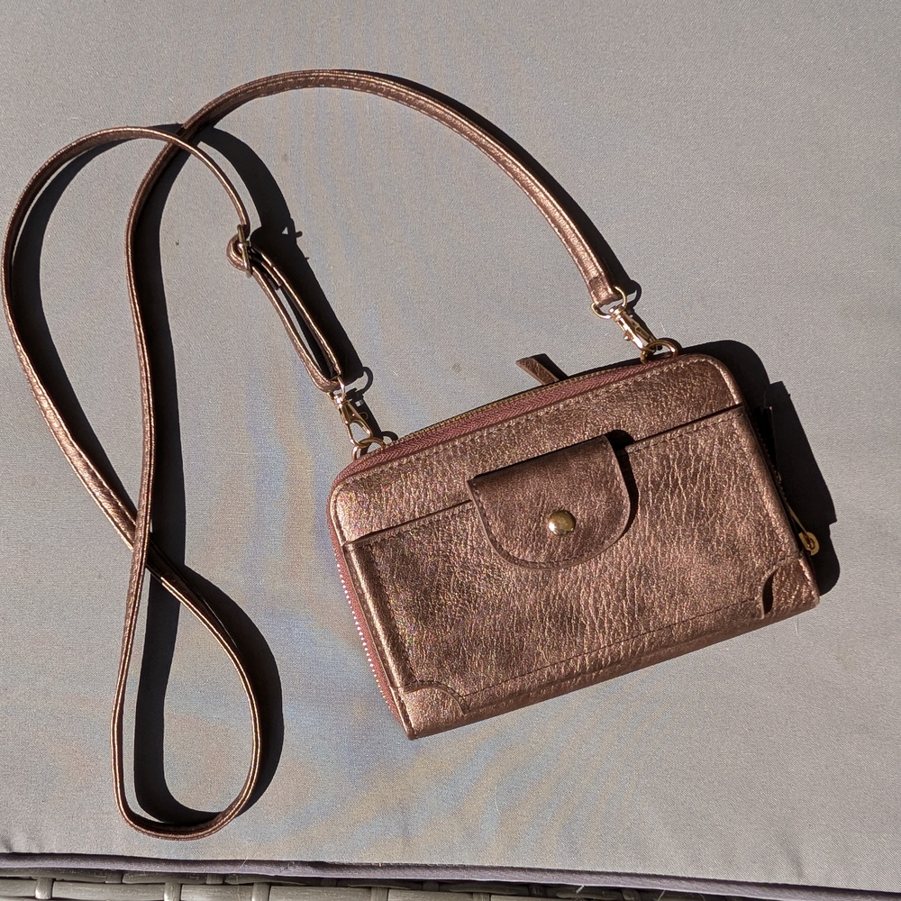 Elegant Brown Leather Women's Bag